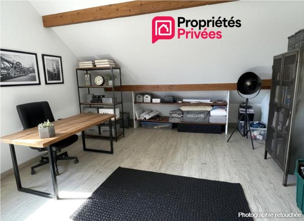 Maison 124m2 carrez 2 à 3 chambres bureau garage jardin 980m2 229500HAI