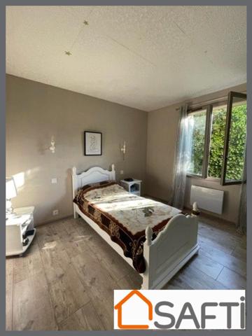 Maison de 123 m2 avec 4 grandes chambres, un garage et une dépendance