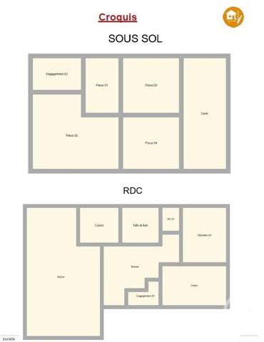 Maison à vendre  3 pièces - 56 m2 DINARD - 35