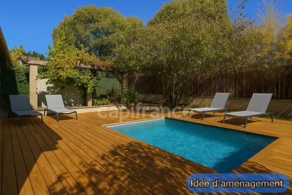 Maison à rafraîchir avec terrain piscinable