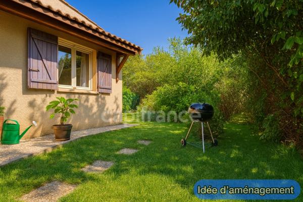 Maison à rafraîchir avec terrain piscinable
