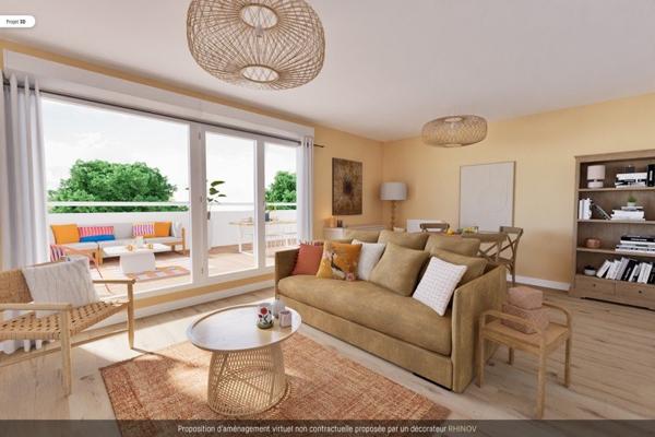 Appartement à vendre |  Cenon |  4 pièces | 83 m²