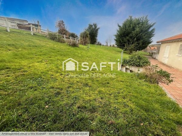 Belle maison sur sous-sol