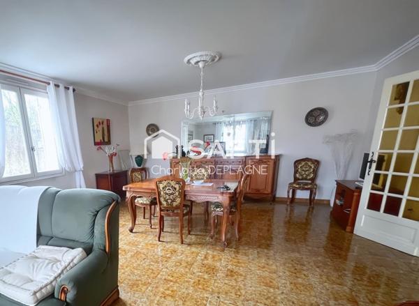 Belle maison sur sous-sol