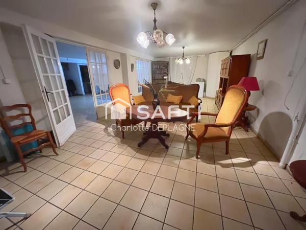 Belle maison sur sous-sol