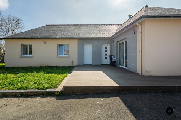 Maison de plain pied à Trélazé de 125 m² habitables avec jardin