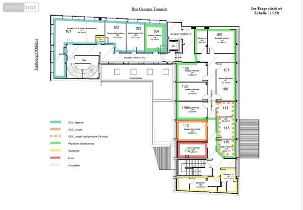 Achat - Immeuble Pithiviers 45300 1218 m 2 932 m 2