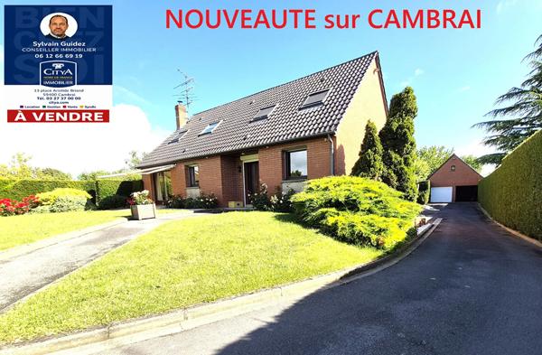Maison à vendre 10 pièces 175m² Cambrai (59400)