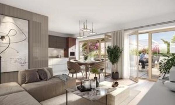 Studio neuf en nue propriété à vendre PARIS 17e, surface habitable 32.46 m2