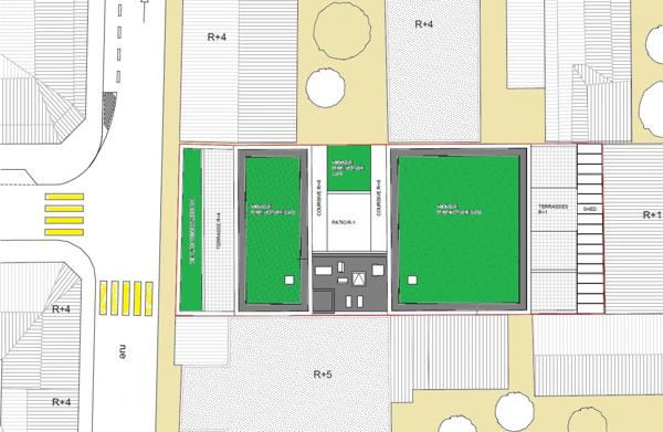 Studio neuf en nue propriété à vendre PARIS 17e, surface habitable 32.46 m2
