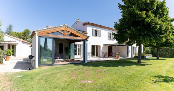 EXCLUSIVITE - AIX EN PROVENCE - SET CLUB - MAISON T8 260M2 ET T2 40M2 - VUE -  TERRAIN 4000M2 - 2 495 000 Euros