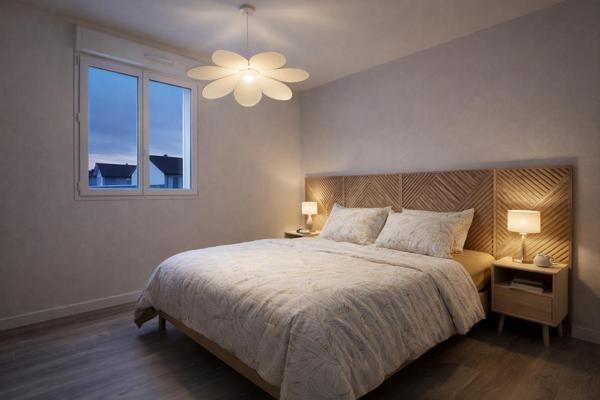 Maison contemporaine T4  90 m² avec étage, implantée sur 300 m² de terrain clos  288750