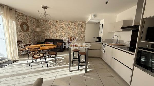 Appartement Mèze T4 meublé 76.36 m2 avec jardin et parking