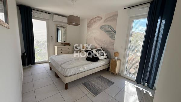 Appartement Mèze T4 meublé 76.36 m2 avec jardin et parking