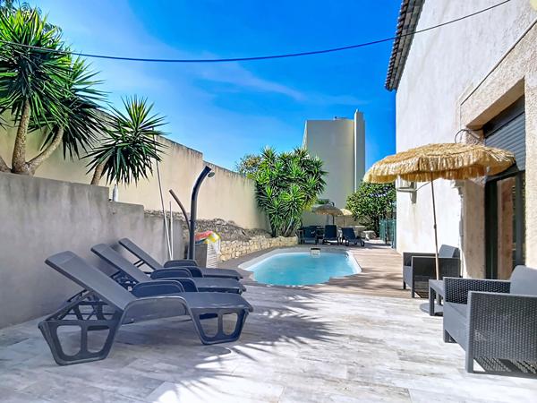 Maison à vendre de 140 m² avec piscine sur une parcelle de 650 m² - Secteur Saint-Loup Marseille 10e