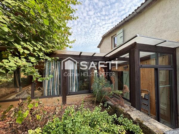 Maison de bourg avec jardin