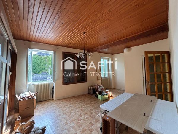 Maison de bourg avec jardin