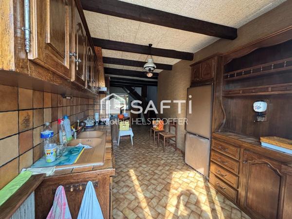 Maison de bourg avec jardin