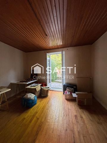 Maison de bourg avec jardin