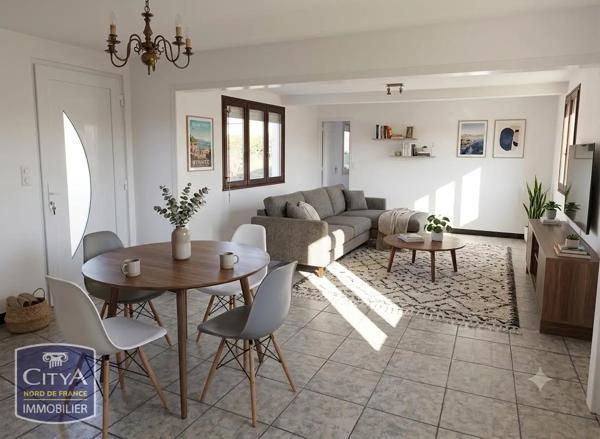 Maison à louer 3 pièces 70.35m² Linzeux (62270)