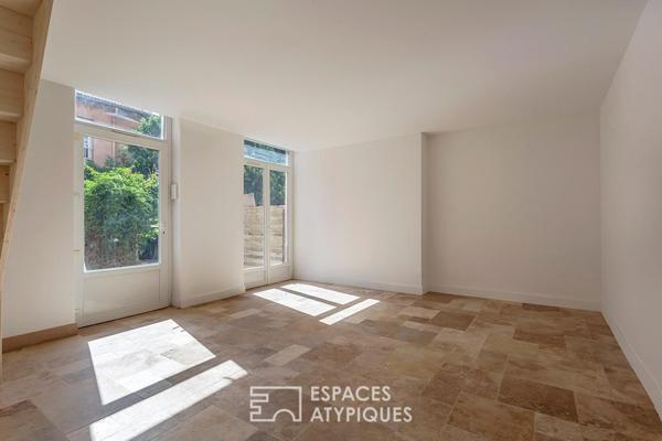 Appartement en duplex avec terrasse au coeur de la croix rousse