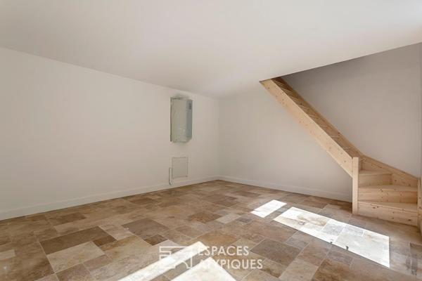 Appartement en duplex avec terrasse au coeur de la croix rousse