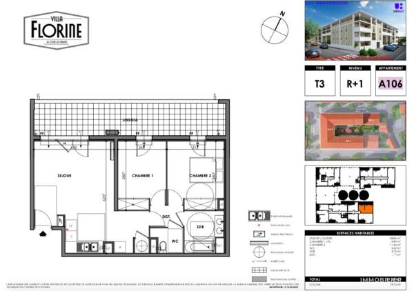 Appartement à vendre 3 pièces 59 m² La Londe-les-Maures