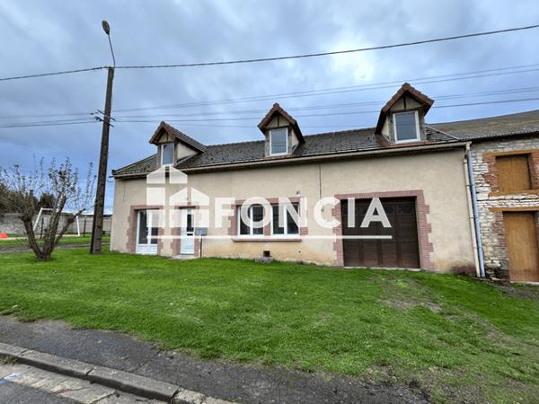 Location Maison 4 pièces 109.9 m² - 5 RUE DU RIEZ Pierrepont 02350