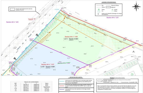 Terrain 853 m2
