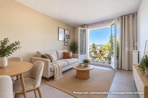 Vente appartement 3 chambres double exposition très lumineux