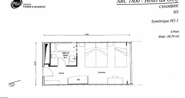 À vendre Studio 20.71 m² - Bourg-saint-maurice 73700