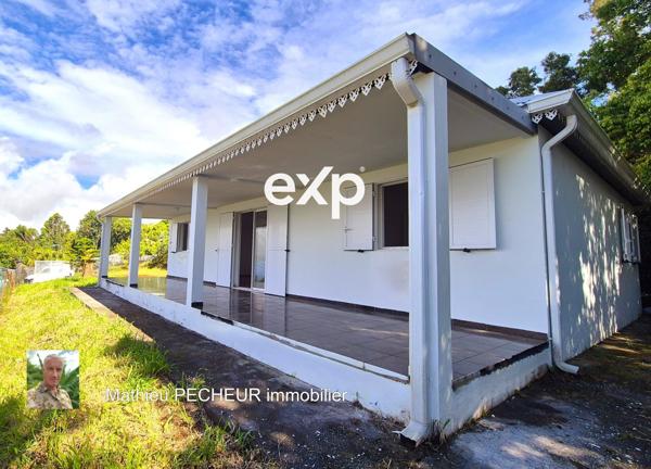 Sainte-Marie : Maison F4 (3 chambres) sur une parcelle de 720 m2