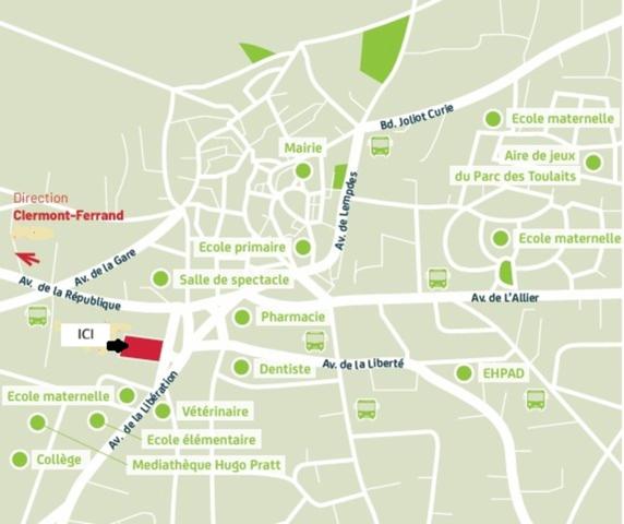 Spécial investisseur : appartement T3 PMR 69 m2 terrasse et jardin COURNON D'AUVERGNE (63)