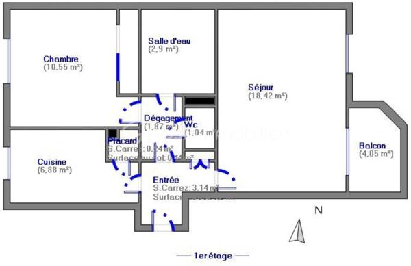 Situé au 1er étage sur 2 d’une élégante résidence à taille humaine en pierres de taille, parfaitement entretenue, ce bel appartement de 2 pièces vous séduira par son atmosphère chaleureuse et son agencement optimisé.
Dès l’entrée, vous découvrez une cuisine séparée, aménagée et équipée. Le séjour lumineux de plus de 18 m² s’ouvre sur un agréable balcon cosy à l'abri des regards, idéal pour vos moments de détente.
L’espace nuit se compose d’une chambre avec dressing, offrant un véritable cocon de confort, d’une salle d’eau fonctionnelle ainsi que de toilettes séparées.
Chauffage électrique individuel.
Les + du bien :
Box privatif de 13m²
Balcon
Double vitrage
Volets roulants électriques 
Très bon DPE C et GES C
A PIED :
Bords de Marne à 5 minutes
Bus 116 à 5–6 minutes
Mairie à 7:8 minutes
RER A et E à 15/25 minutes

👉 Un bien rare, parfait pour un premier achat ou un investissement, au cœur d’un environnement privilégié du Val-de-Marne.