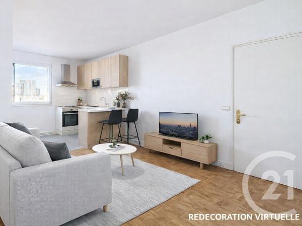 Appartement F3 à vendre  3 pièces - 49,62 m2 PARIS - 75015