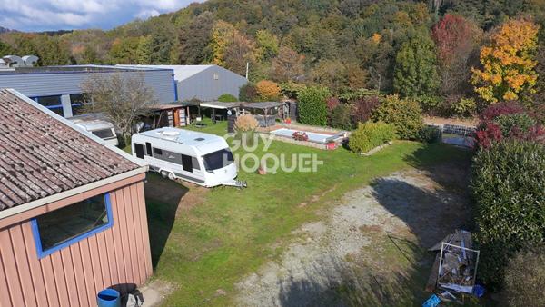 Ensemble immobilier 288 m² avec hangar de 250 m² sur 26 ares