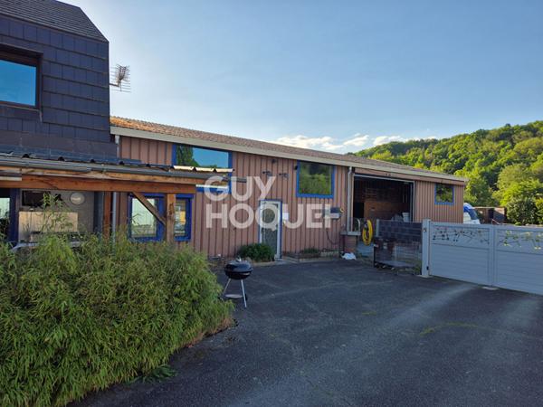Ensemble immobilier 288 m² avec hangar de 250 m² sur 26 ares