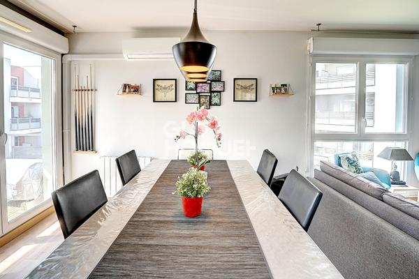 À vendre : Appartement 3 pièces avec BALCON ET GARAGE DOUBLE