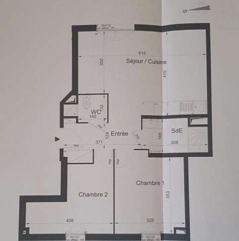 Appartement à vendre 3 pièces COLOMBES (92) de 2022