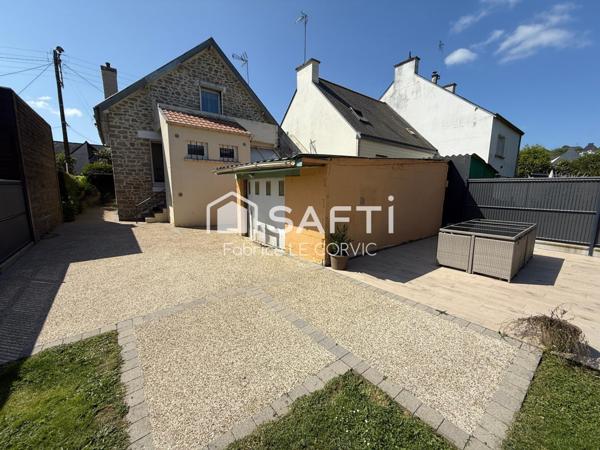 CHARMANTE MAISON AU CALME PROCHE CENTRE VILLE AVEC GRAND JARDIN   A PONTIVY