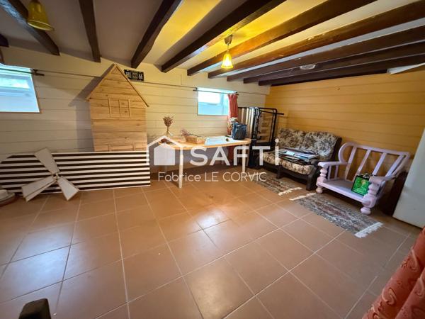 CHARMANTE MAISON AU CALME PROCHE CENTRE VILLE AVEC GRAND JARDIN   A PONTIVY