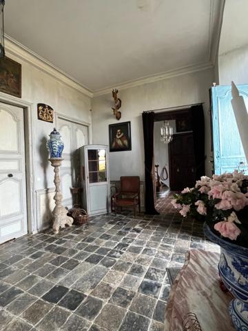 ELEGANT CHATEAU XVIIIs, sans travaux, sur 1 hectare clos de murs, jardin paysagé, chapelle, orangerie, dépendances, pour famille, evenementiel  près de Pau, Lourdes, Marciac, Tarbes ...