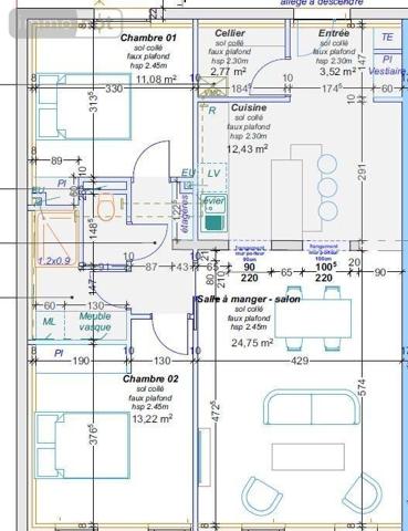 Appartement à vendre à Angers dans le Maine-et-Loire (49100), ref : 49139-137