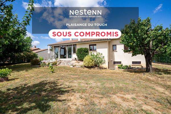 A VENDRE - Plaisance du Touch - Au calme - Maison T4 de 116 m² avec sous-sol de 100m² sur un terrain de 900m²