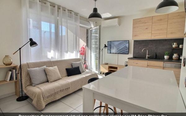 Appartement à vendre    2 pièces • 38 m2 Marseille 10