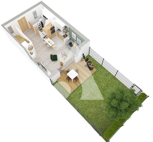 Maison 3 pièces 70.01 m2
