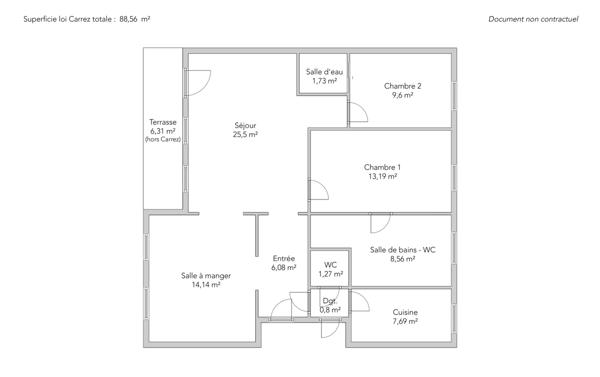 Appartement Paris 7 e - GROS CAILLOU / UNIVERSITÉ