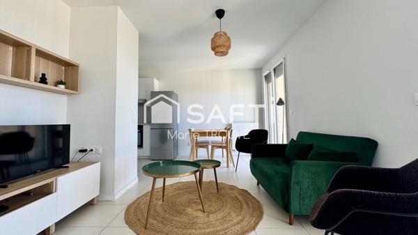 Appartement T2 meublé avec grand balcon !