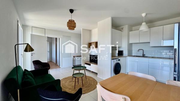 Appartement T2 meublé avec grand balcon !