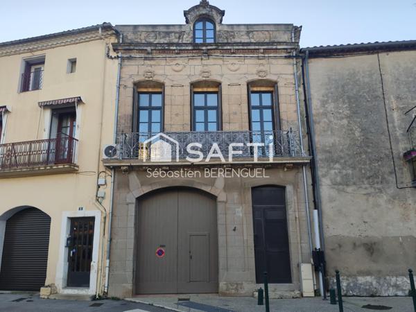 Maison avec  jardin, garage, potentiel locatif